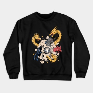 Kaijuu rumble Crewneck Sweatshirt